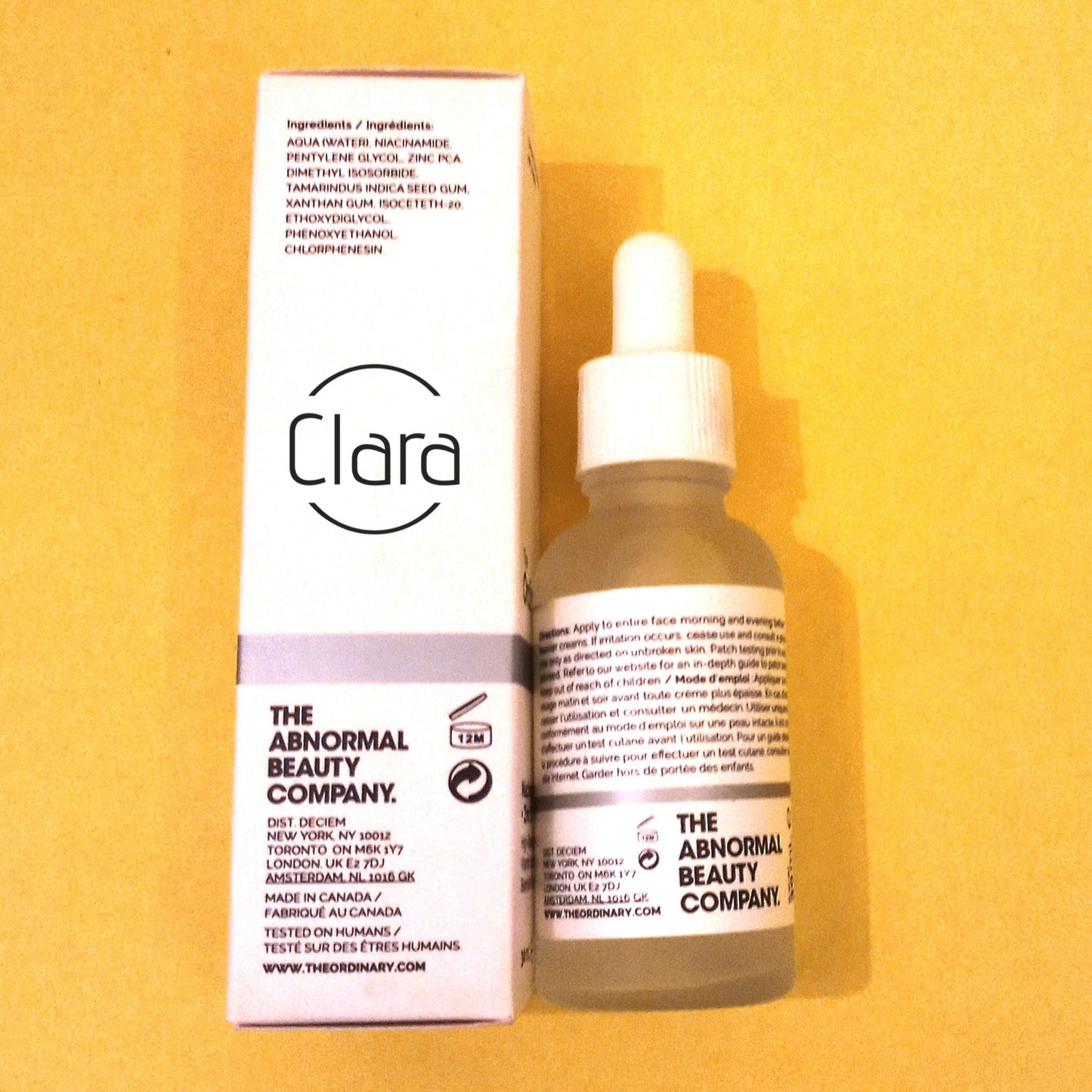 The Ordinary Serum Niacinamide 10% + Zinc 1%