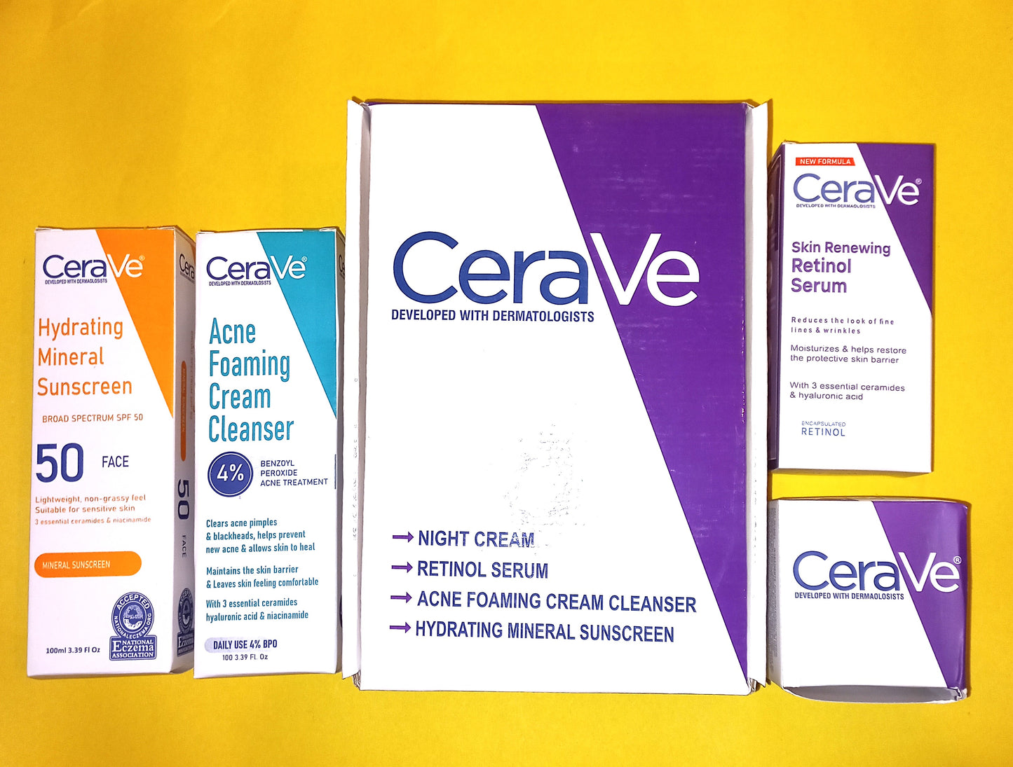 CeraVe 4 in 1 Skin Care Complete Kit Cera Ve