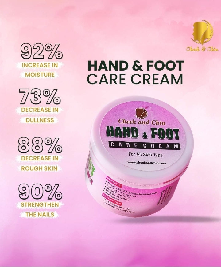 Hand and Foot Extreme Care Cream Strong Whitening Moisturizer Cheek and Chin Face Aloe Vera Gel For All Skin Types