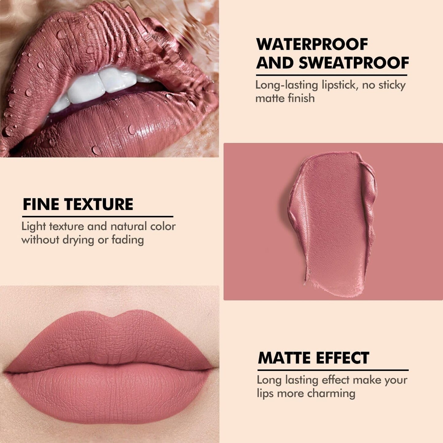 12 pcs Mocallure Lip Gloss Set Kit Highiy Pigmented Waterproof Long Lasting
