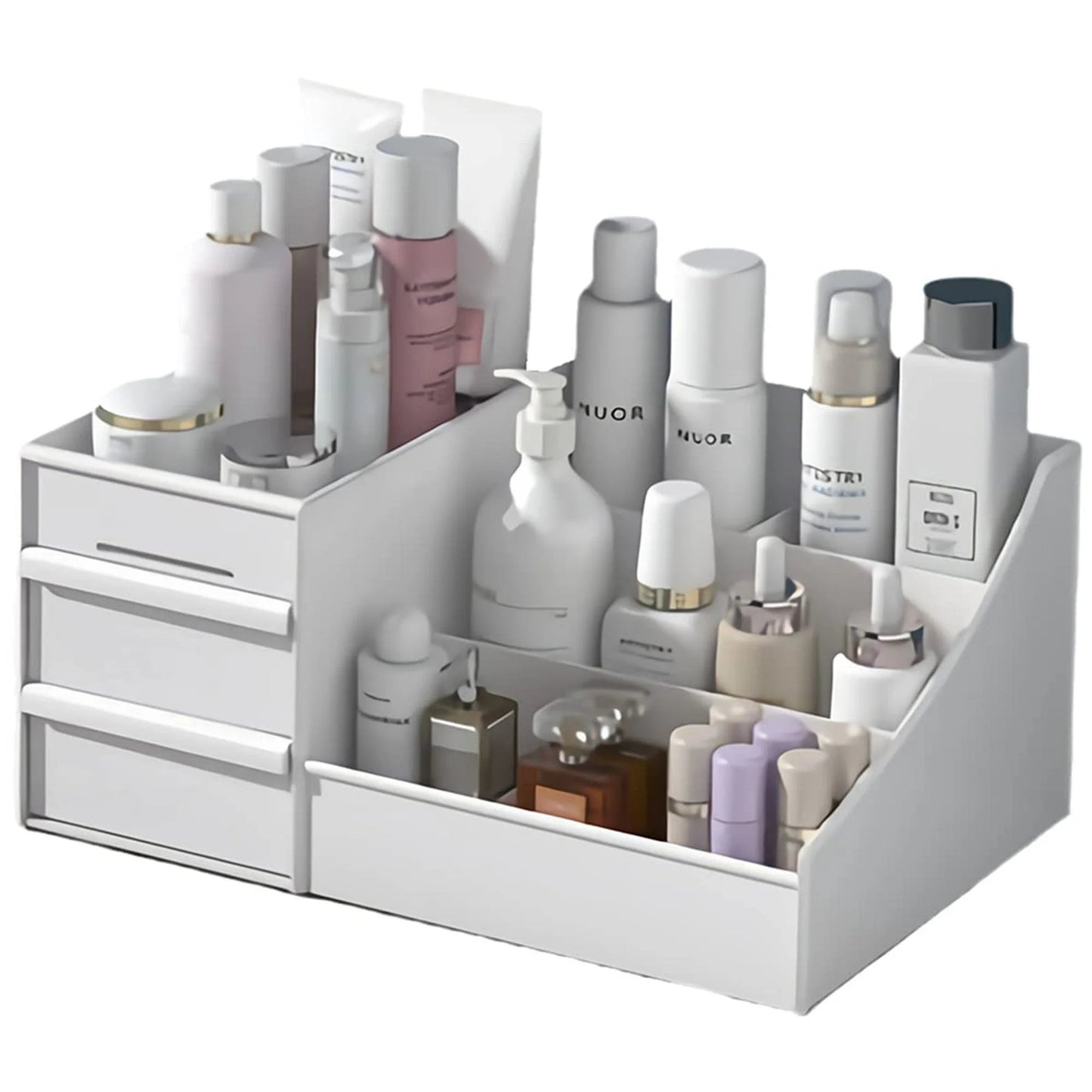 Large Makeup Organizer Storage Box Drawer For Sorting Jewelry Products Lipsticks Nail Polish Brushes Multi Purpose