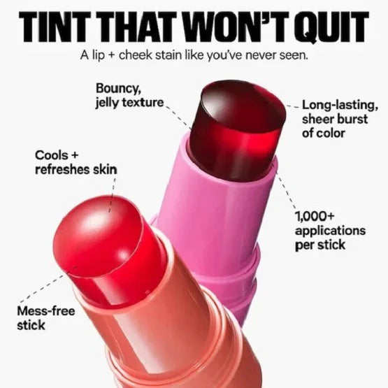 Milk Jelly Tint Blush On Eyes Lips Cheek Lipstick Blushon Lip Gloss Makeup
