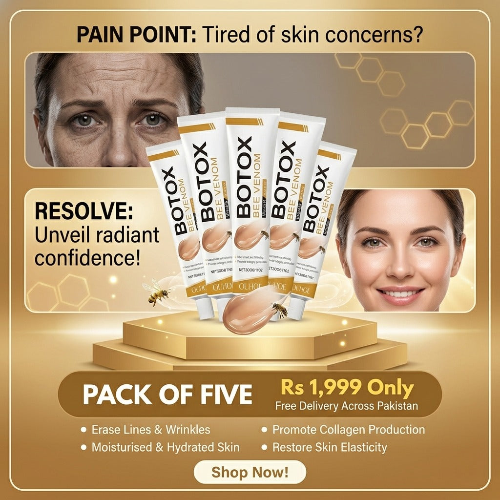 BOTOX Wrinkles Cream BEE VENOM Face Anti Aging Treatment