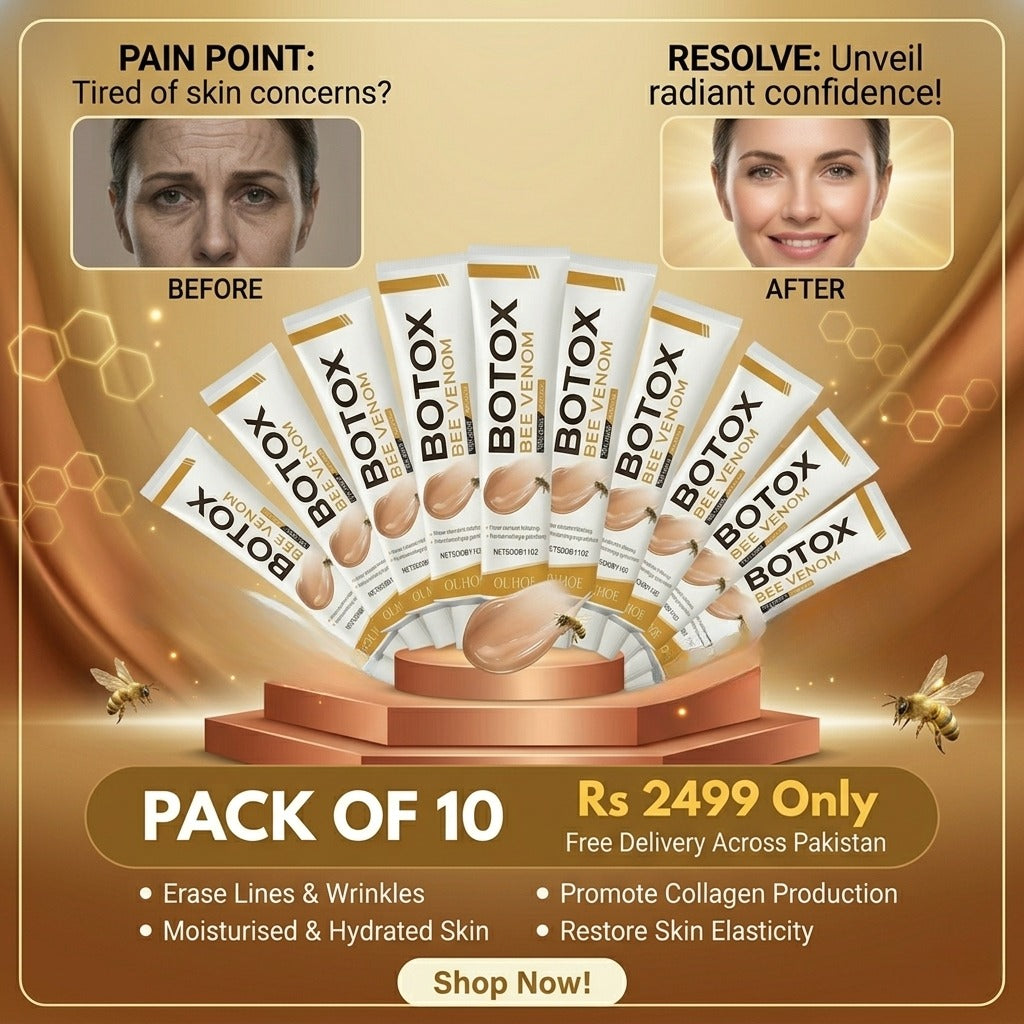 BOTOX Wrinkles Cream BEE VENOM Face Anti Aging Treatment
