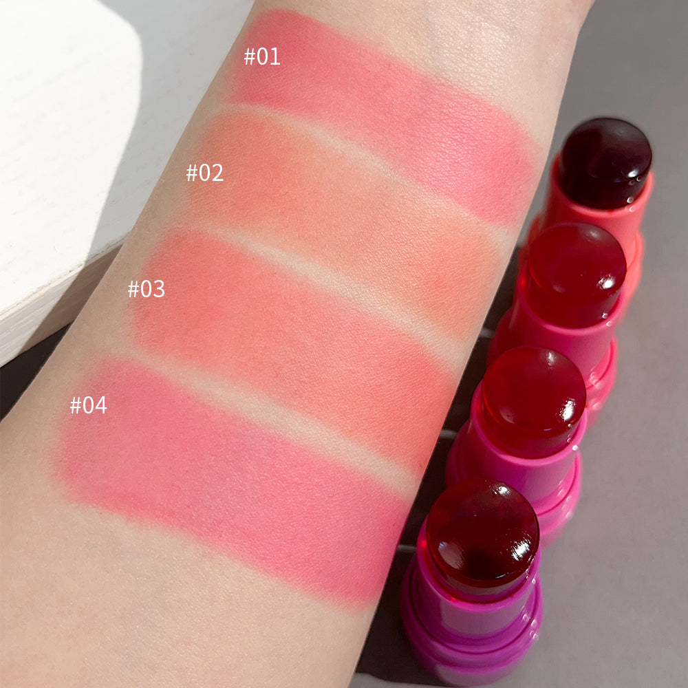 Milk Jelly Tint Blush On Eyes Lips Cheek Lipstick Blushon Lip Gloss Makeup