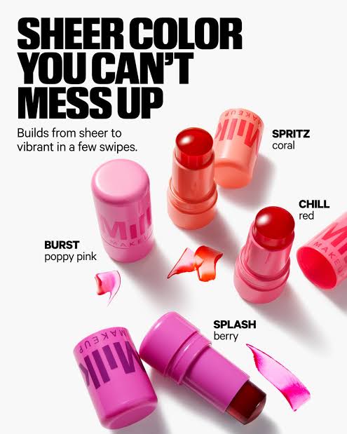 Milk Jelly Tint Blush On Eyes Lips Cheek Lipstick Blushon Lip Gloss Makeup