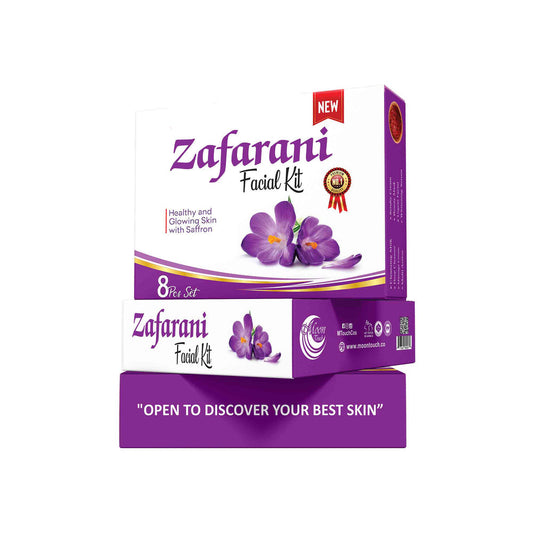 Zafrani Whitening Facial Kit 8 Steps Skin Polish Face Hand Foot Full Body Zafarani
