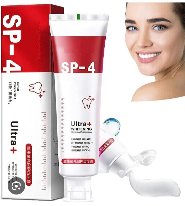 YAYASHI SP4 Toothpaste Ultra Whitening Probiotic Tooth Paste