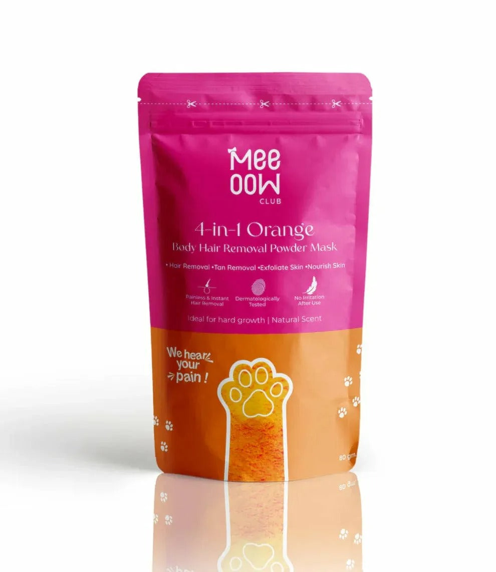 Meow Wax Powder Body Hair Removal Painless Waxing Arms & Legs