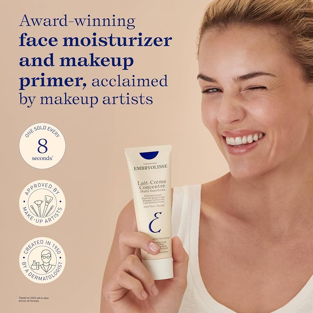EMBRYOLISSE Lait-Crème Concentré Moisturizer Concentrated Milk-Cream Hydrating Makeup Primer 🆓FREE DELIVERY🚚
