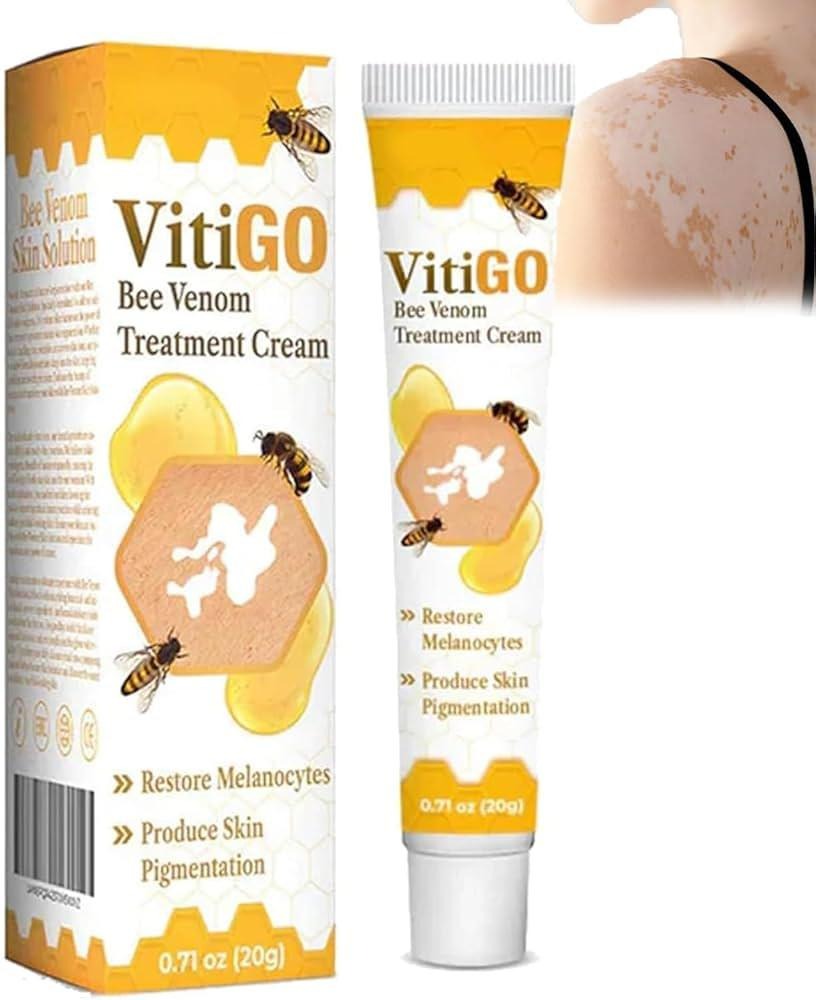 Vitiligo Cream Treatment Bee Venom Correcting Melanocytes VitiGO