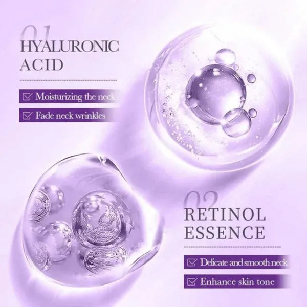 Magec Collagen Fullerene Neck Cream Firming & Hydrating Moisturizing Formula for Smooth & Healthy Looking Skin